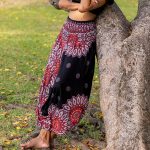 Black Lotus Harem Pants in Canada- Baraka Handicrafts