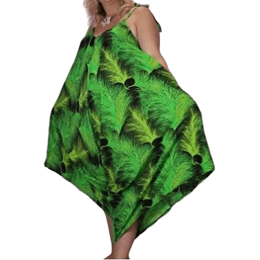 Green black Jumpsuit in canada- Baraka Handicrafts