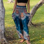 Teal Petal yoga Thai Pants in Canada- Baraka handicrafts