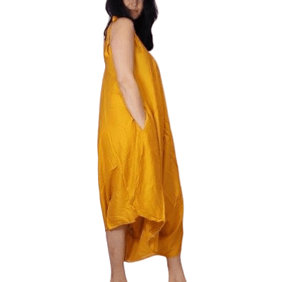 Yellow Jumpsuit-Baraka handicrafts